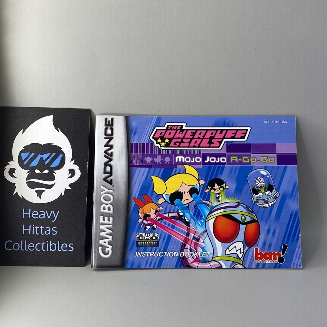 GBA – The Powerpuff Girls: Mojo Jojo A-Go-Go – Manual Only