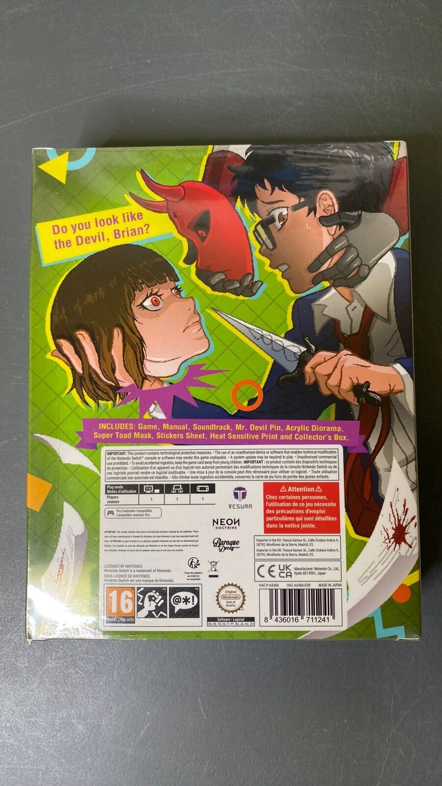 Switch – Yuppie Psycho Collector’s Edition – New