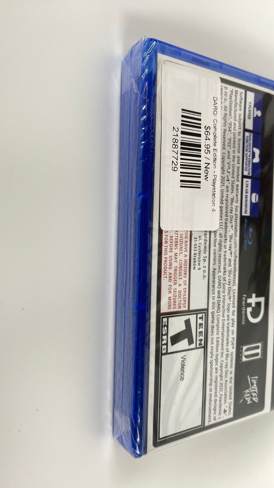 PS4 – DARQ: Complete Edition – New