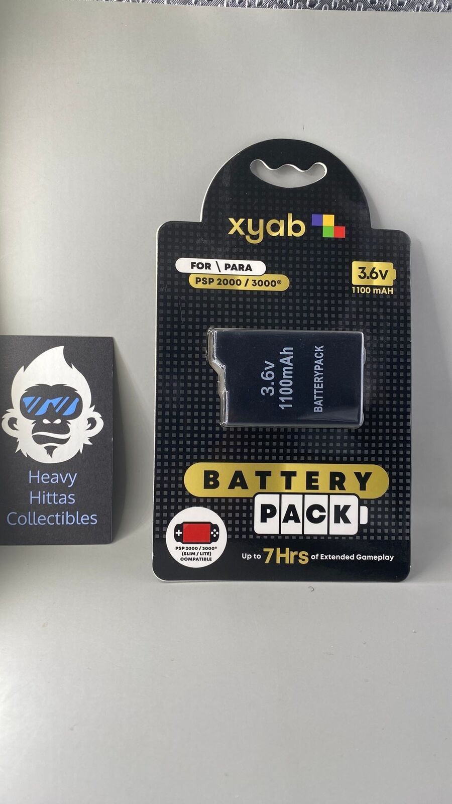 PSP-2000 / 3000 - Extended-Capacity Battery - New