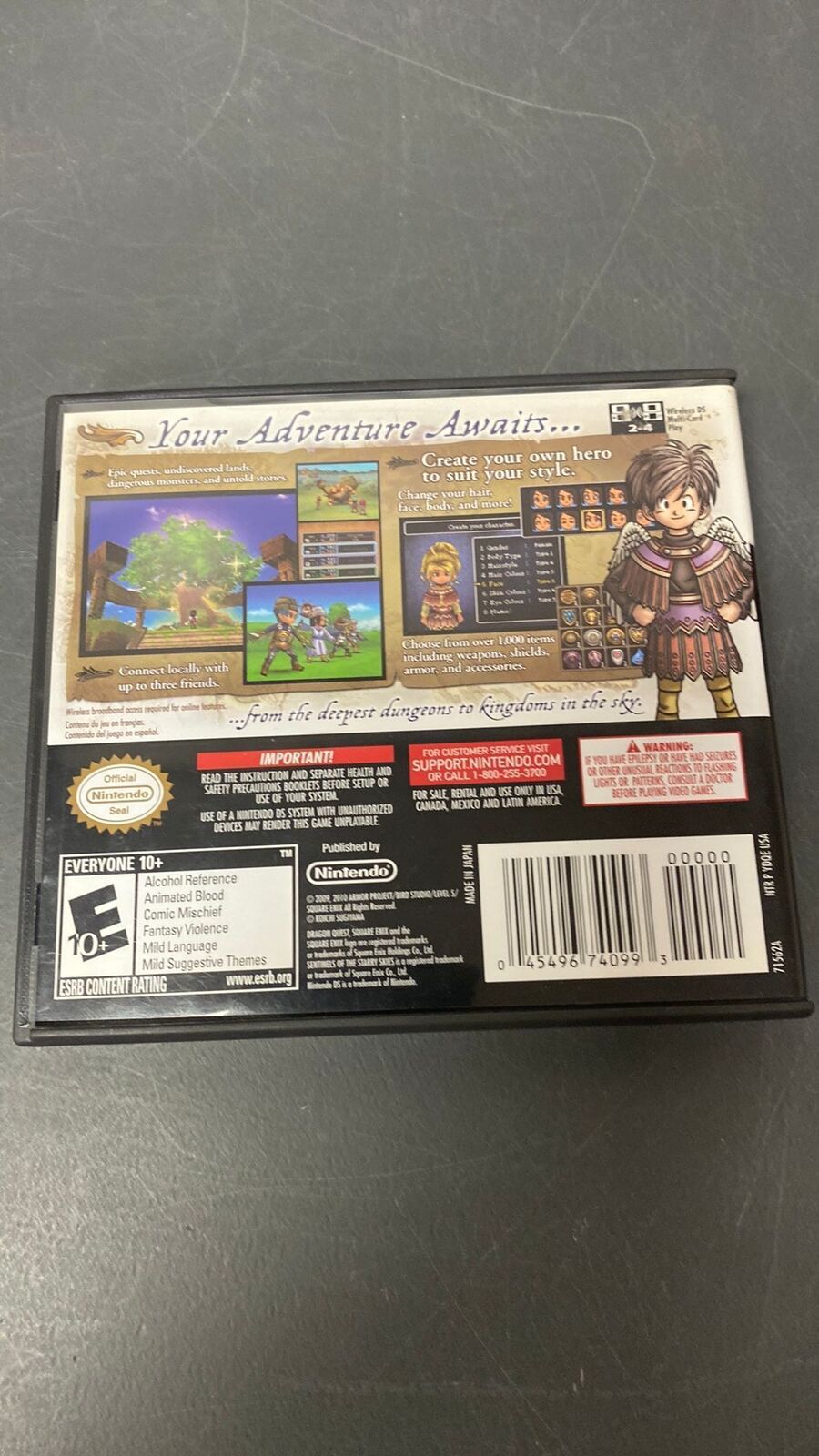 DS – Dragon Quest IX: Sentinels of the Starry Skies – CIB