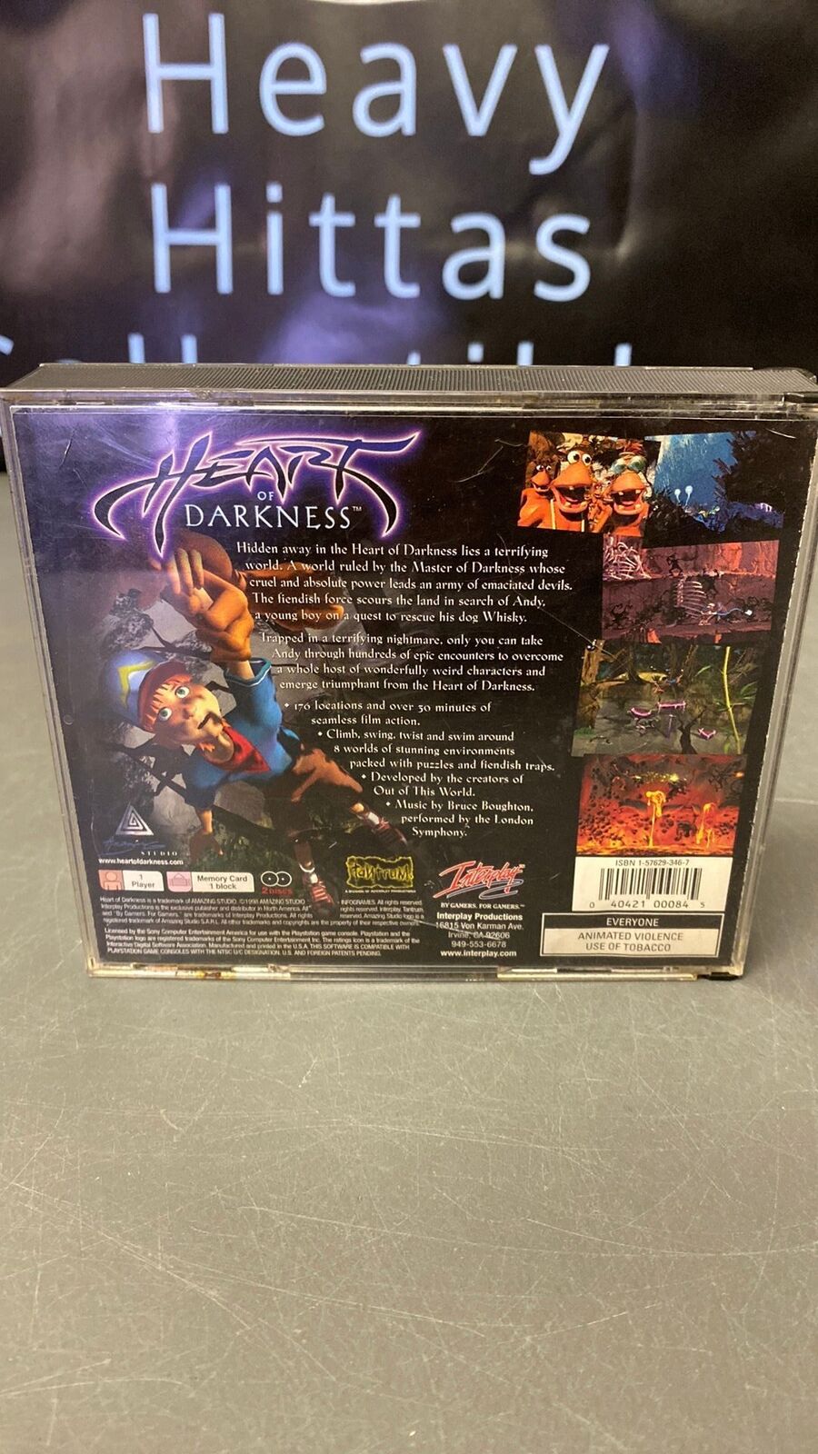 PS1 – Heart of Darkness – CIB