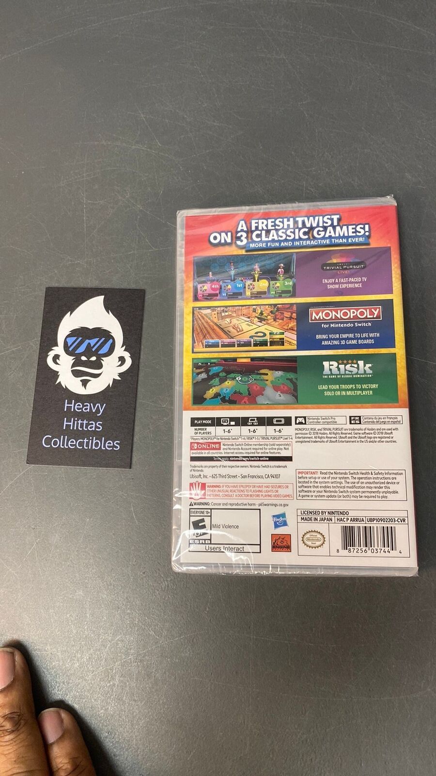 Switch – Hasbro Game Night – New