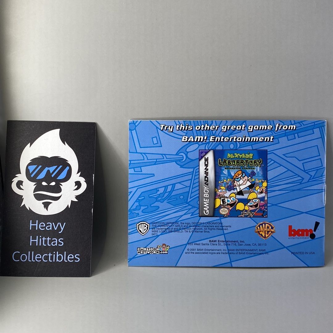 GBA – The Powerpuff Girls: Mojo Jojo A-Go-Go – Manual Only