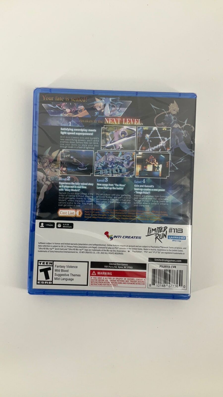 PS5 – Azure Striker Gunvolt – New