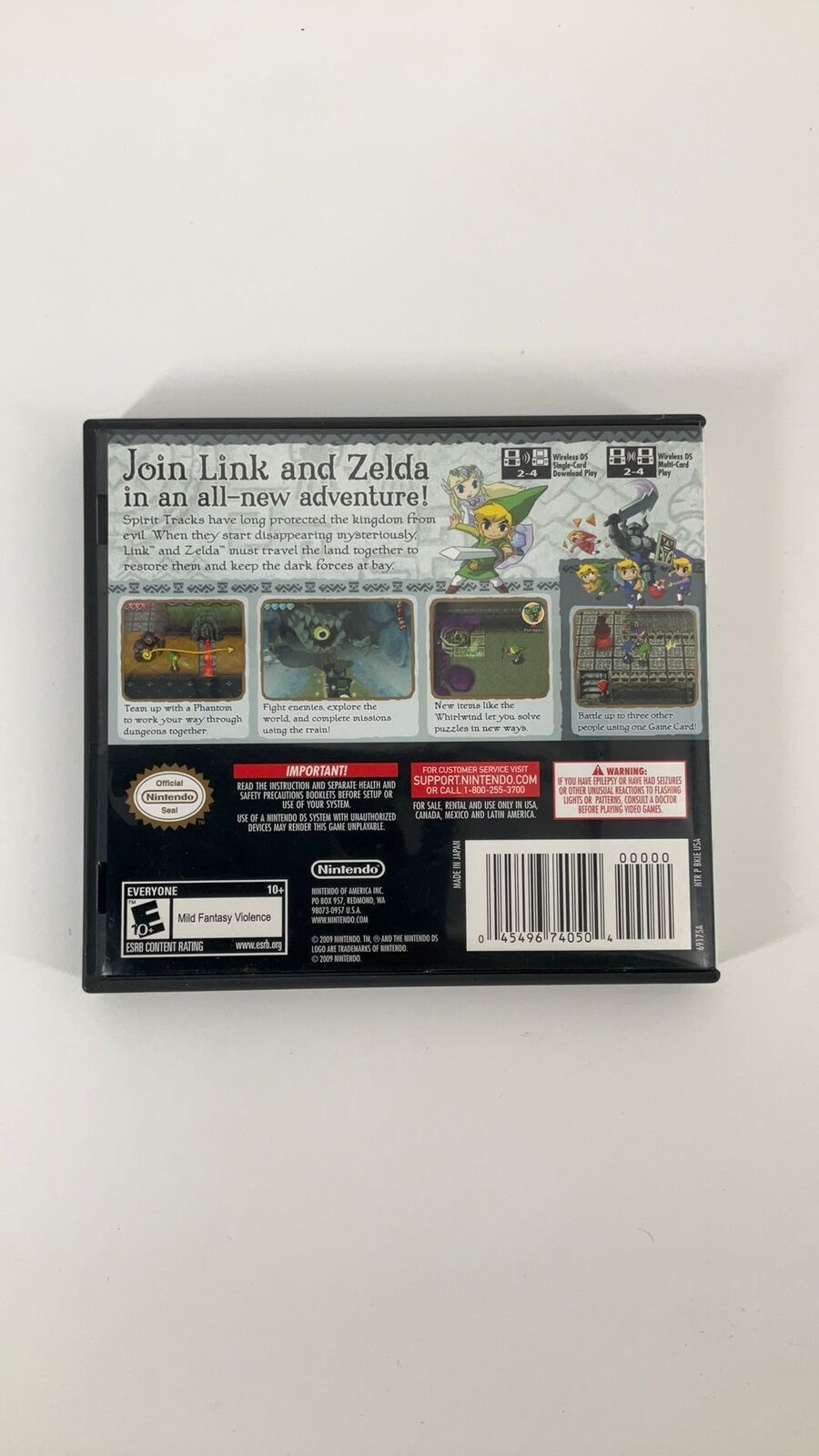 DS – The Legend of Zelda: Spirit Tracks – CIB
