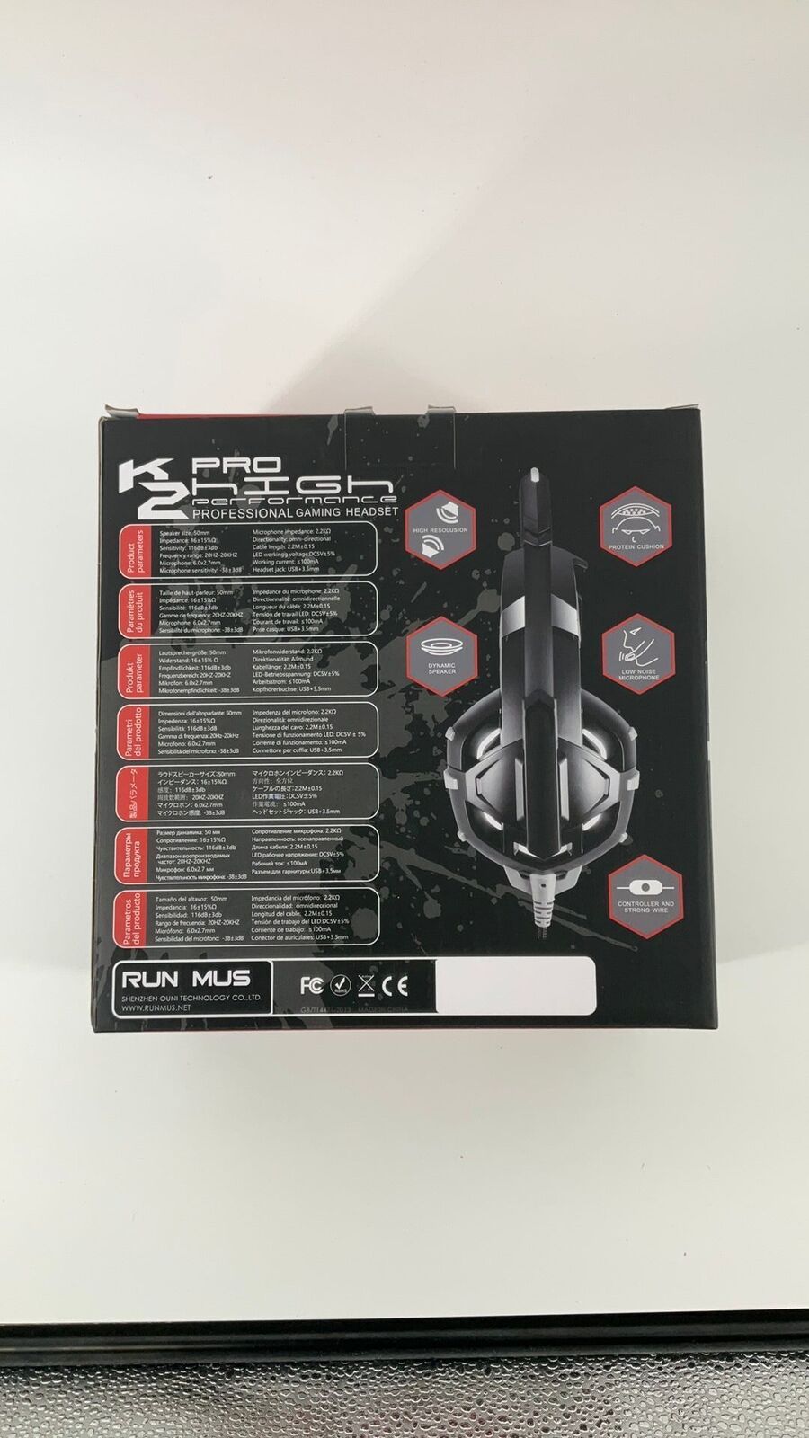 K2 Pro Gaming Headset