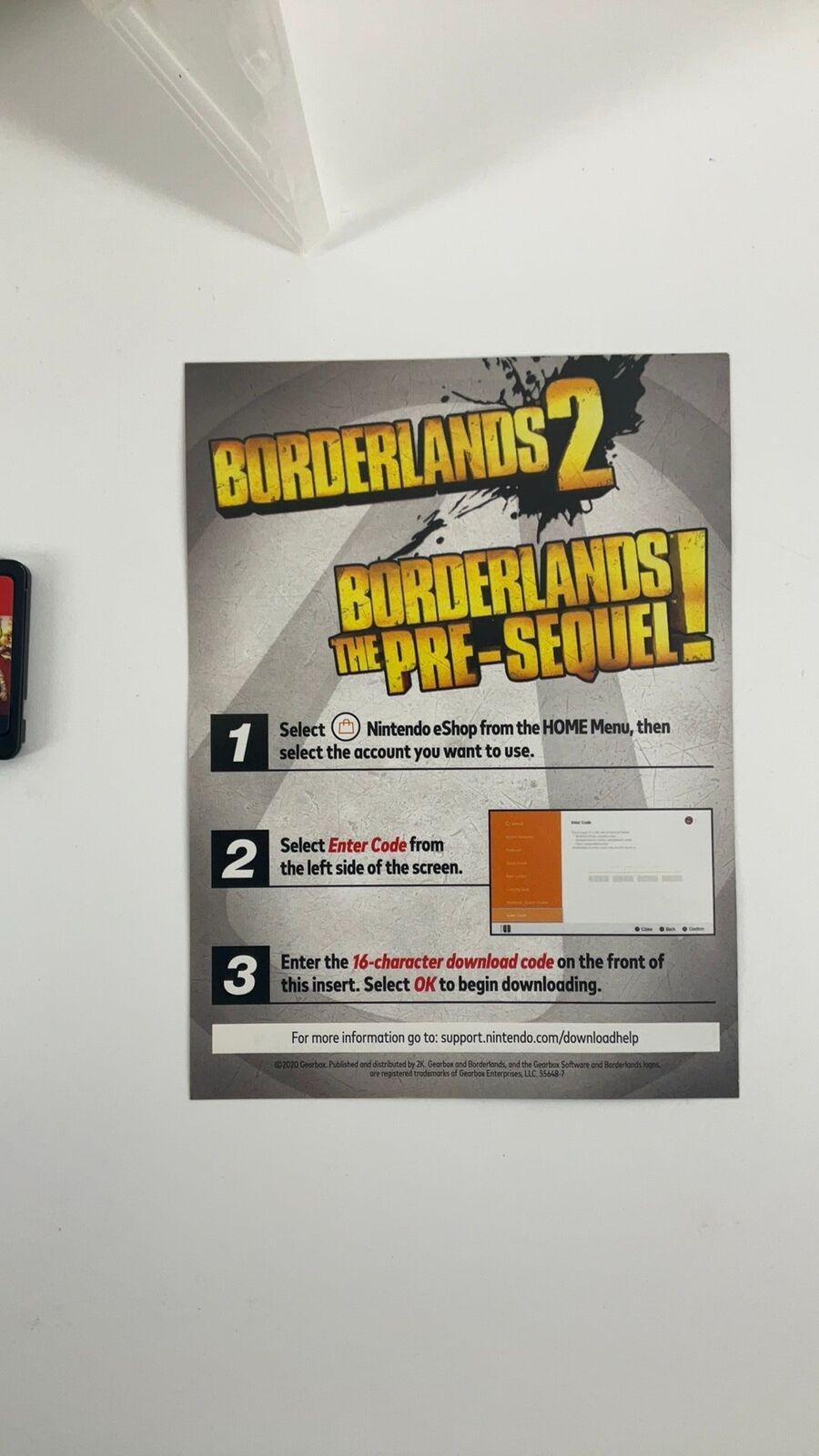 Switch – Borderlands Legendary Collection – CIB
