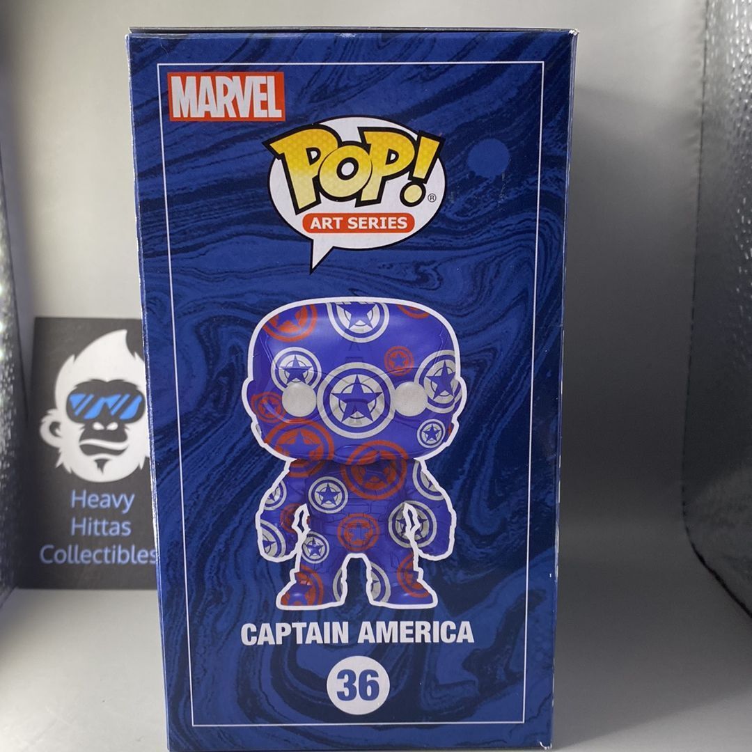 Funko Pop! Art Series Captain America Civil War (36)