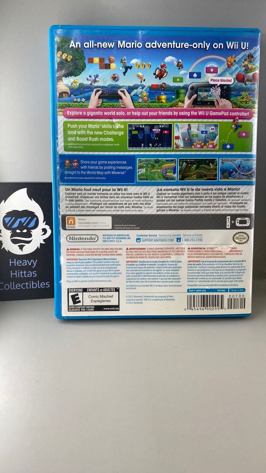 Wii U - New Super Mario Bros. U - CIB