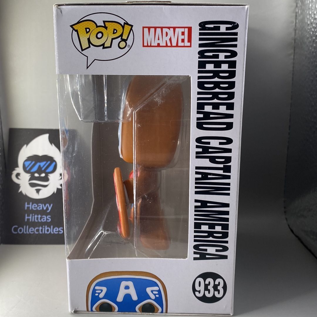 Funko Pop! Marvel Gingerbread Captain America (933)