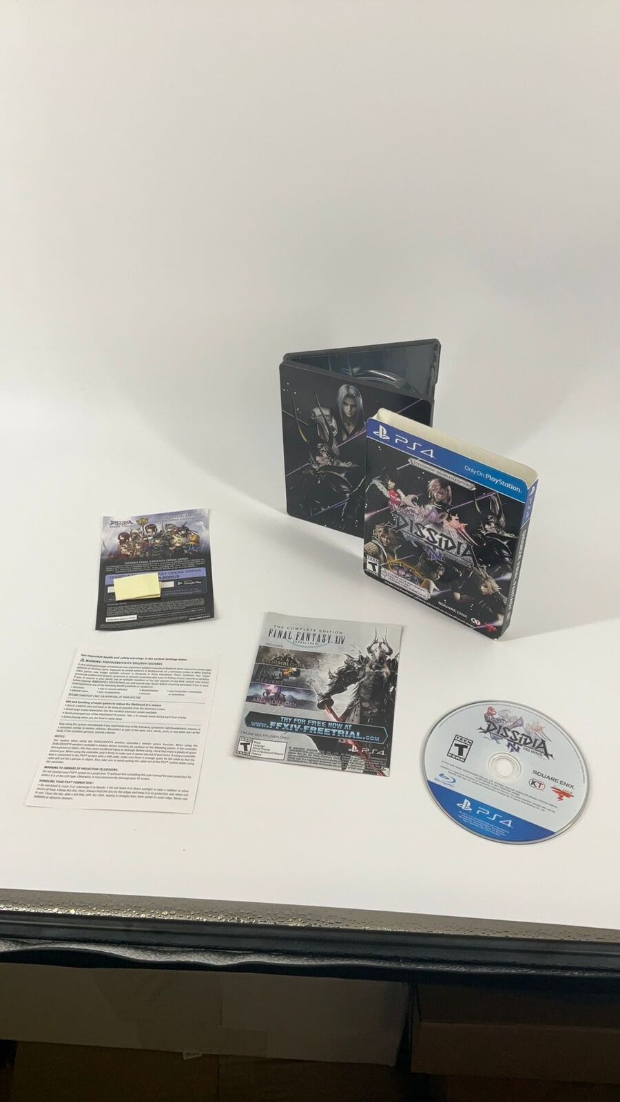 PS4 – Dissidia Final Fantasy NT Steelbook Brawler Edition – CIB