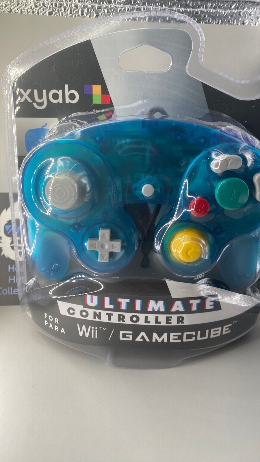GameCube / Wii - Wired Controller (Ice Blue) - New