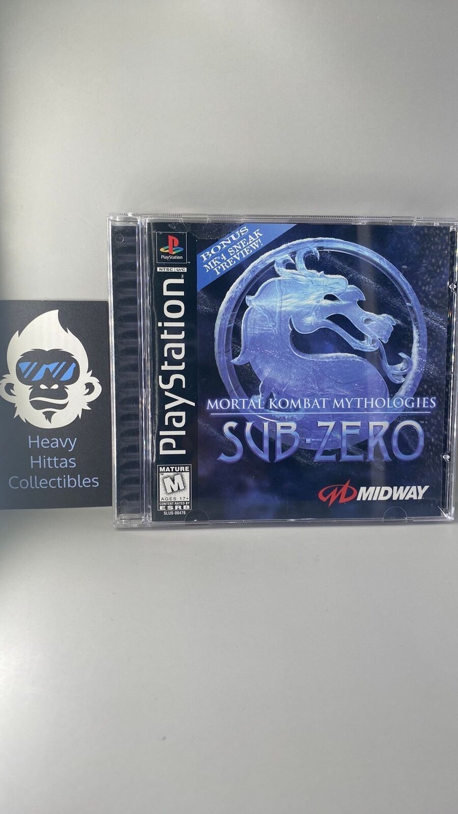 PS1 – Mortal Kombat Mythologies: Sub-Zero – CIB