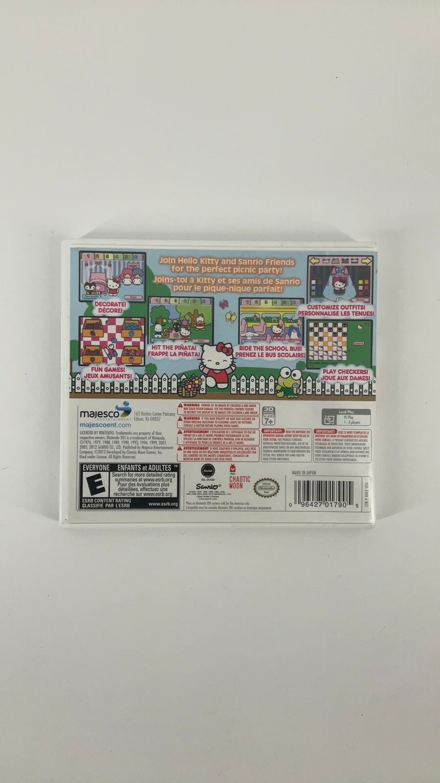 3DS – Hello Kitty Picnic – CIB