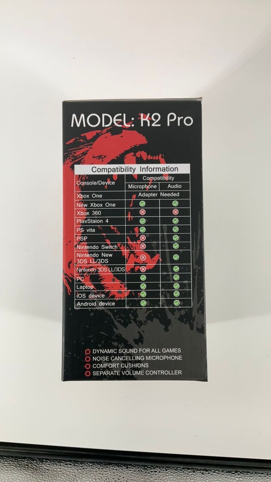 K2 Pro Gaming Headset