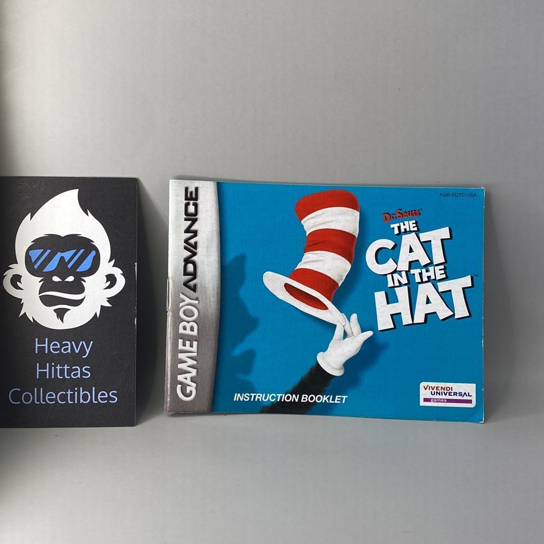GBA – Dr. Seuss' The Cat in the Hat – Manual Only