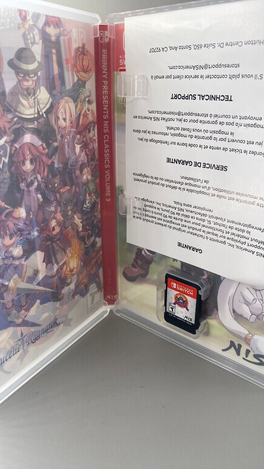 Switch – Prinny Presents NIS Classics Volume 3 Deluxe Edition – CIB