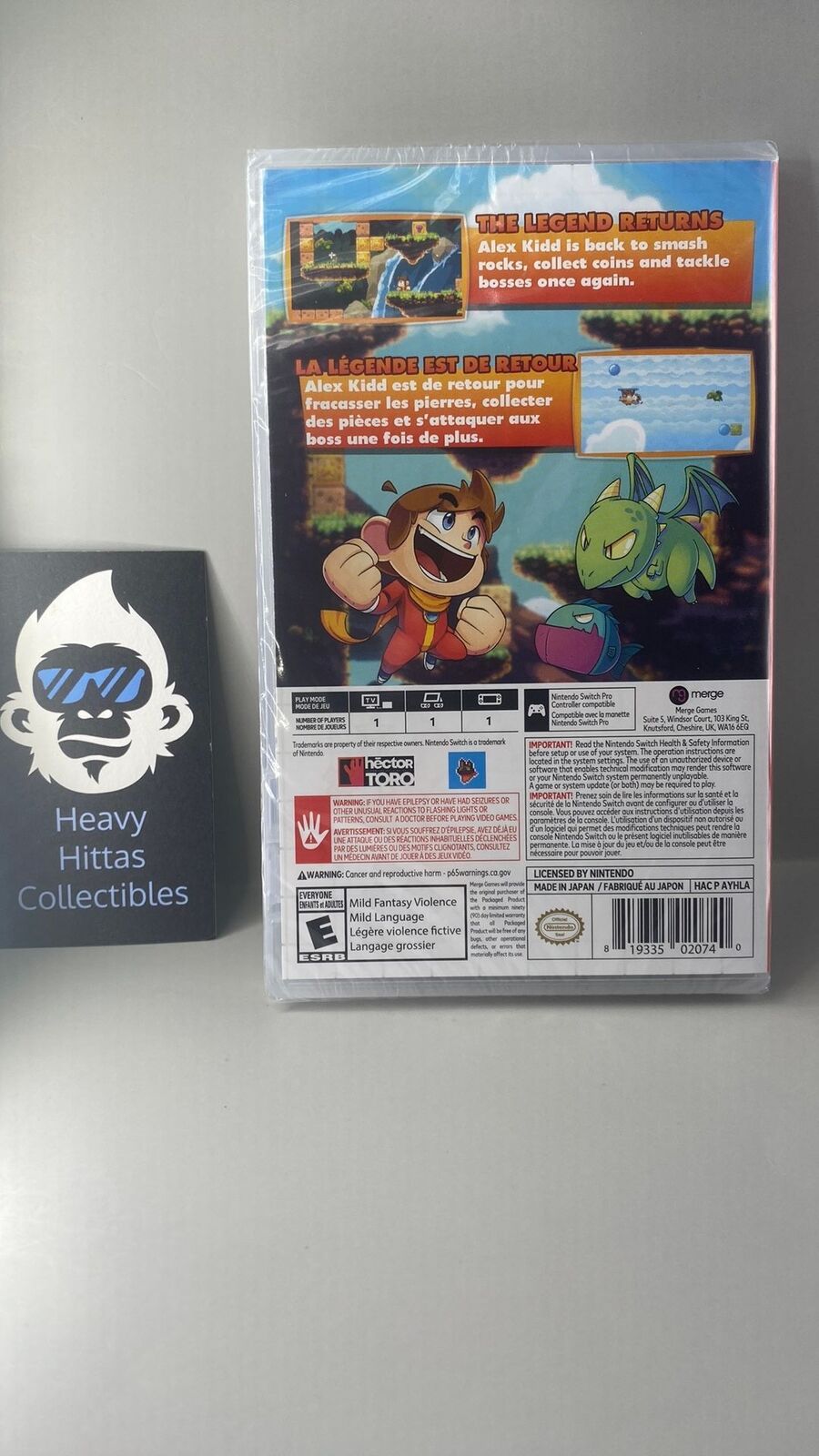 Switch – Alex Kidd in Miracle World DX – New