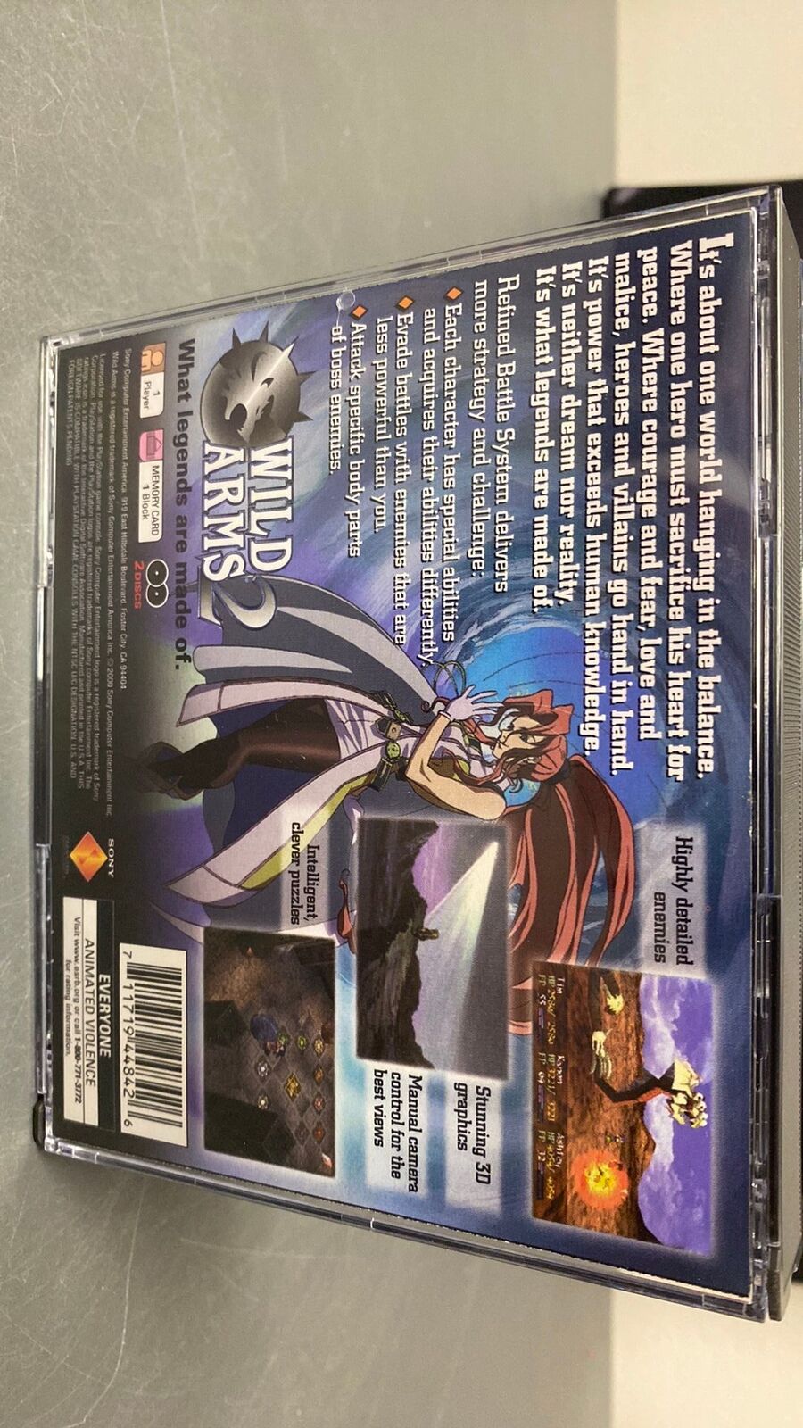 PS1 – Wild Arms 2 – CIB
