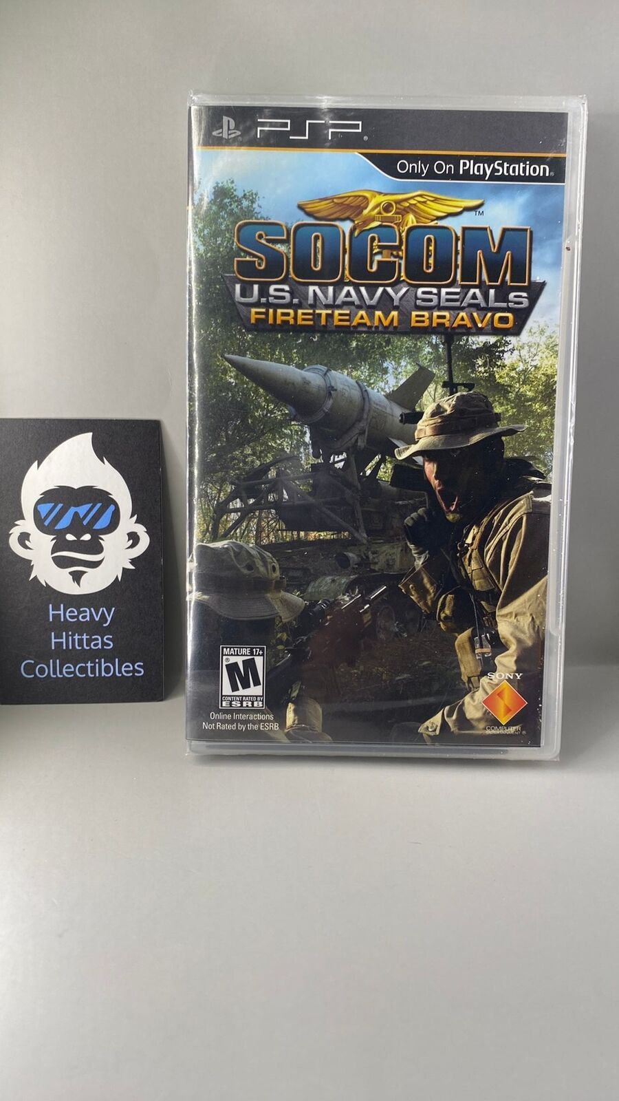 PSP – SOCOM: U.S. Navy SEALs Fireteam Bravo – New