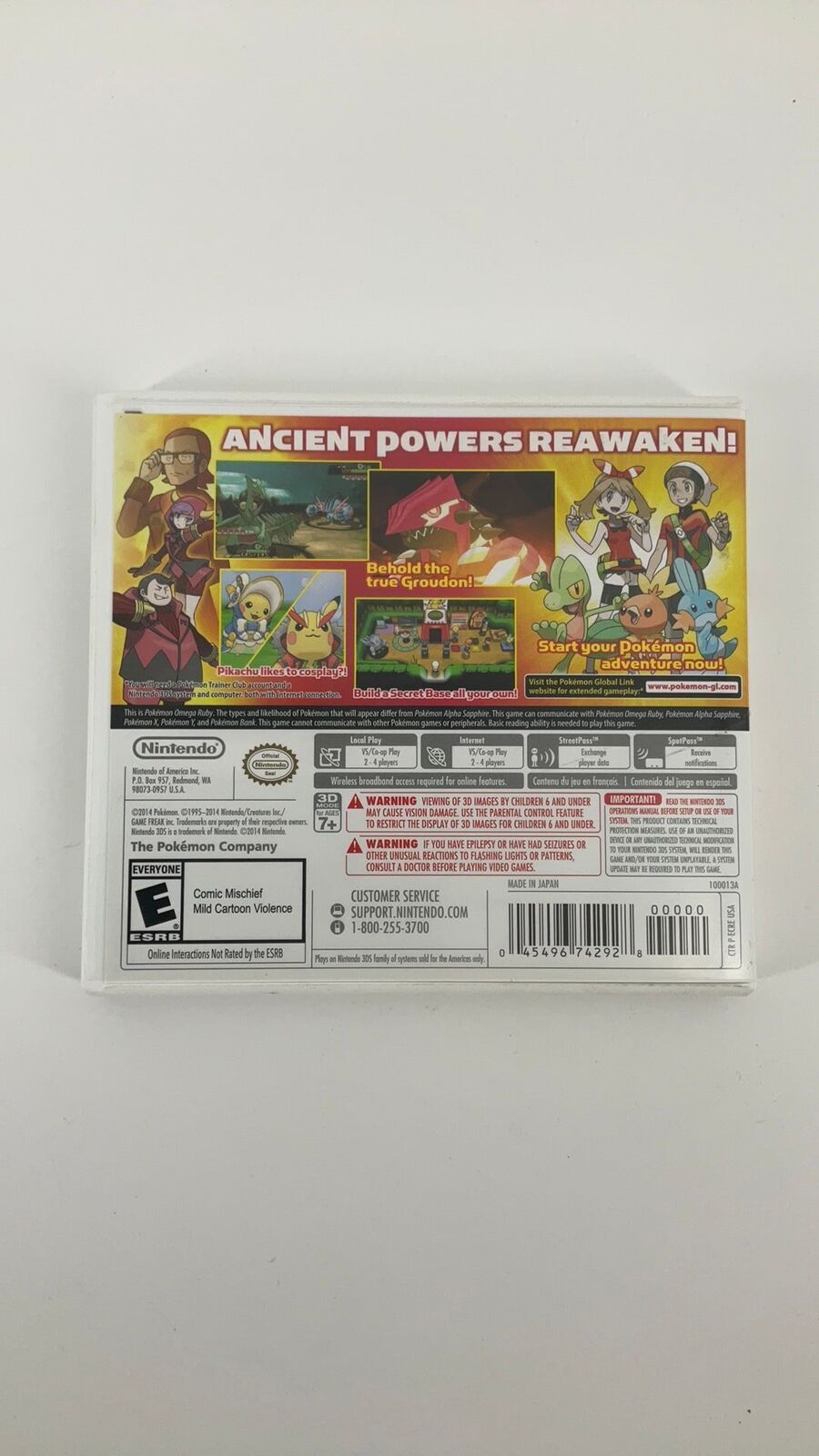 3DS – Pokémon Omega Ruby – CIB