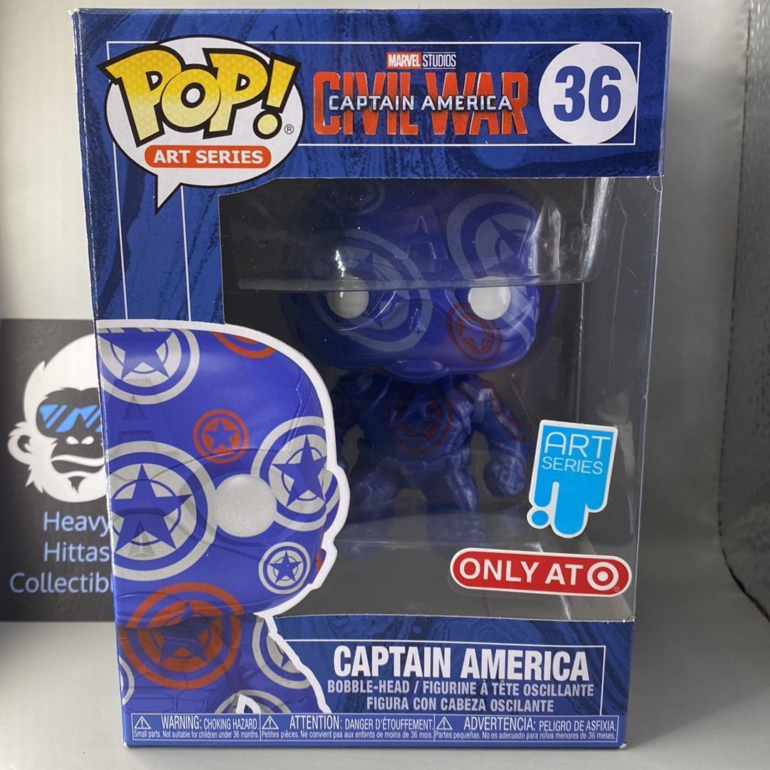 Funko Pop! Art Series Captain America Civil War (36)