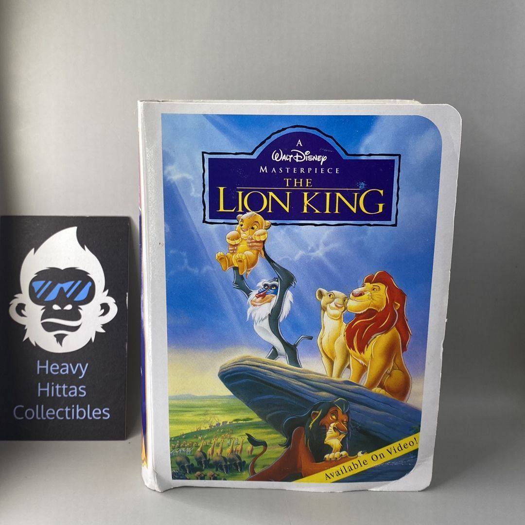 The Lion King Simba VHS Toy, 1996
