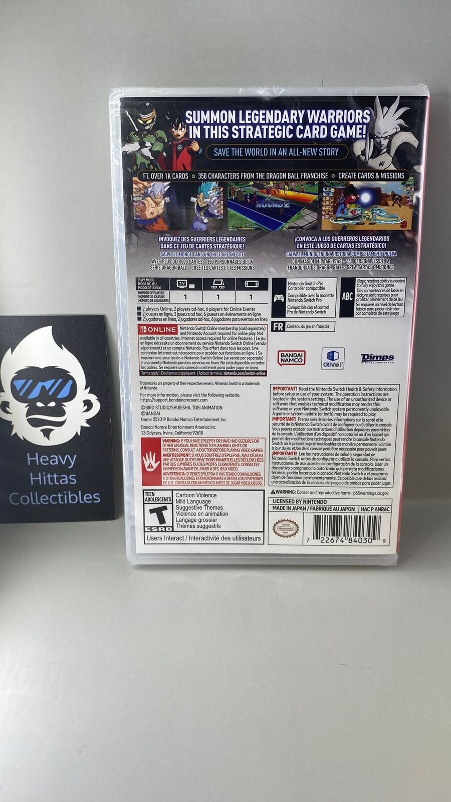 Switch – Super Dragon Ball Heroes: World Mission – New