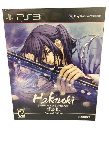 PS3 – Hakuoki: Stories of the Shinsengumi – Limited Edition – New