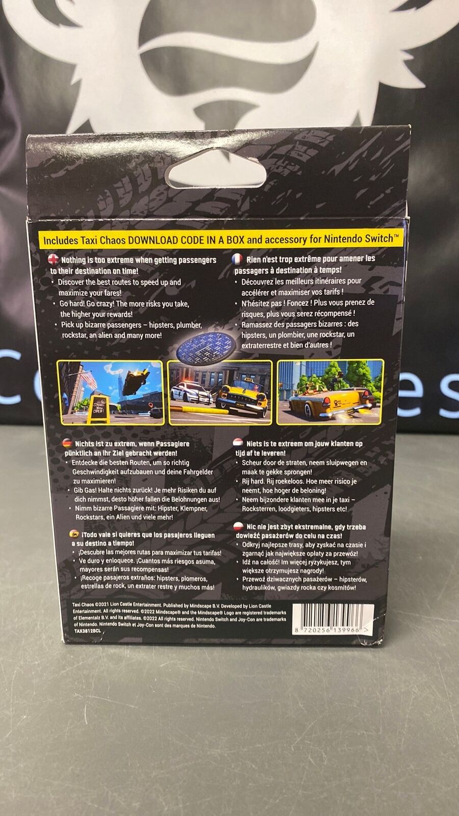 Switch – Taxi Chaos Bundle Pack (Rare Variant) – New