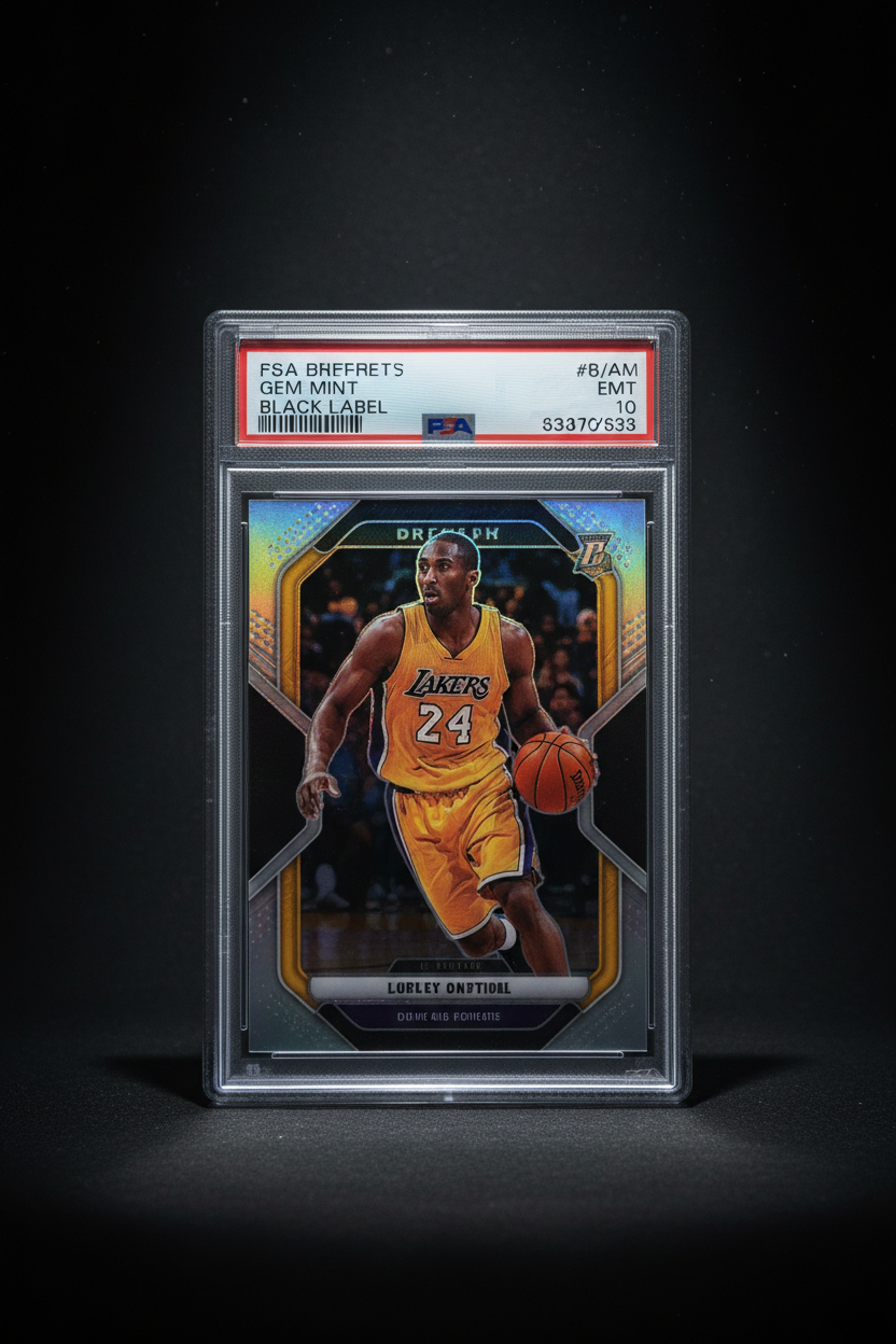 Graded kobe card