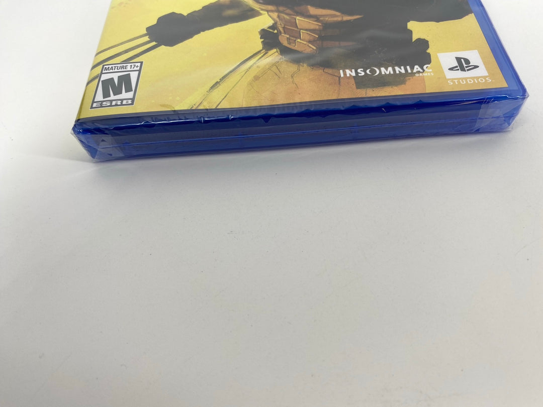 Marvel's Wolverine PS5 factory seal bottom edge - actual item photo