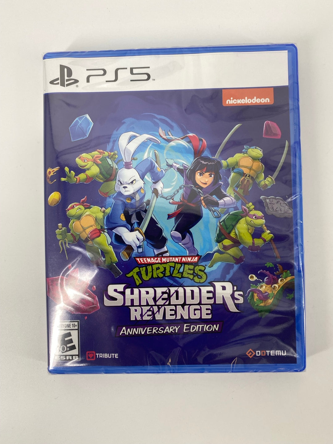 Teenage Mutant Ninja Turtles Shredder's Revenge Anniversary Edition PS5 new sealed - front actual item