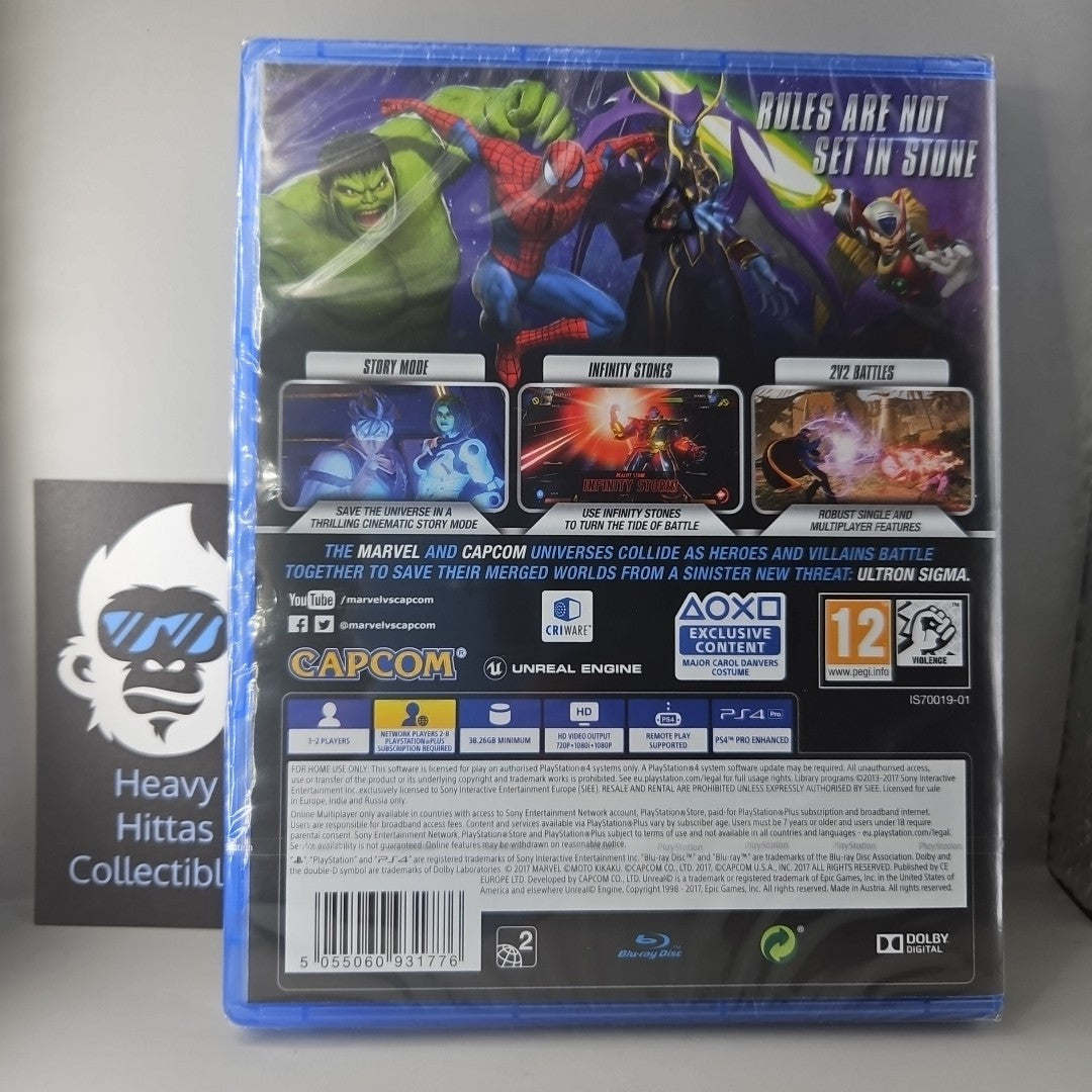 New Sealed - Marvel vs. Capcom: Infinite (PlayStation 4, 2017)