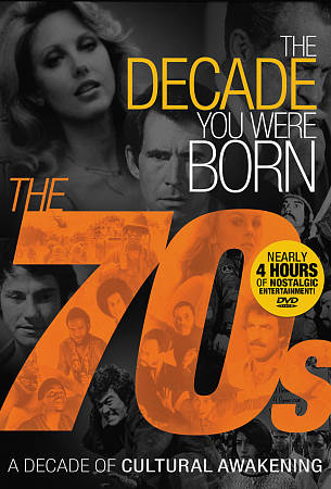 New Sealed The Decade You Were Born: The 70s (DVD,2012) Free Shipping