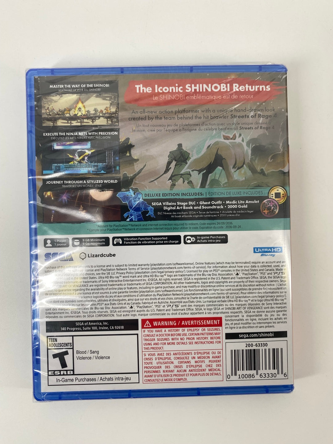 Actual sealed PS5 Deluxe Edition back