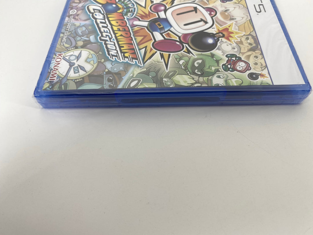 Actual sealed Super Bomberman Collection PS5 lower edge