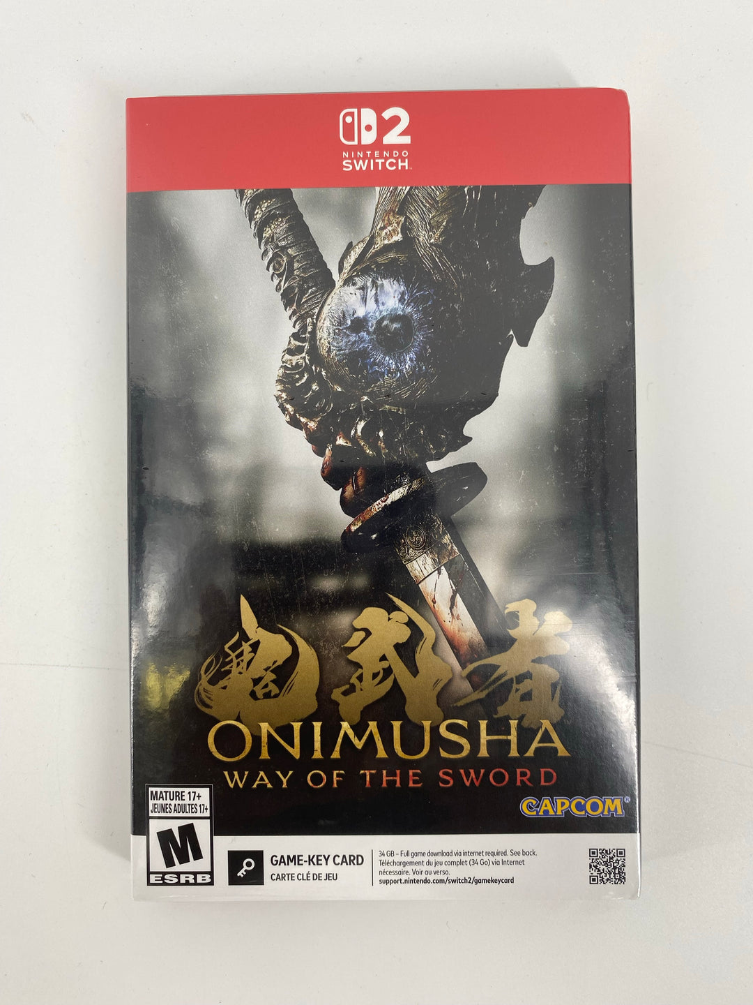 Nintendo Switch 2 Onimusha: Way of the Sword new sealed front