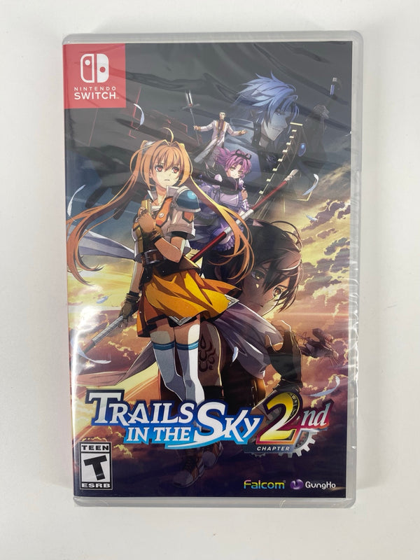 Nintendo Switch Trails in the Sky 2nd Chapter factory sealed front - actual item photo