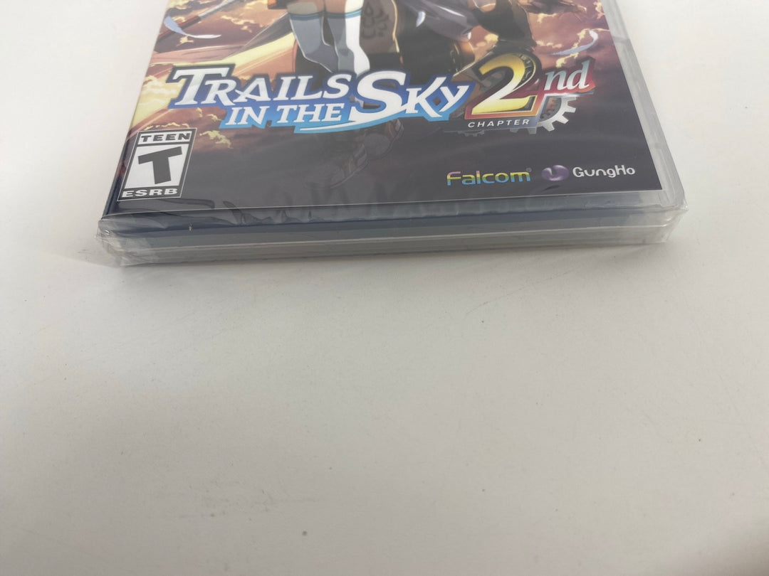 Nintendo Switch Trails in the Sky 2nd Chapter factory seal bottom edge - actual item photo