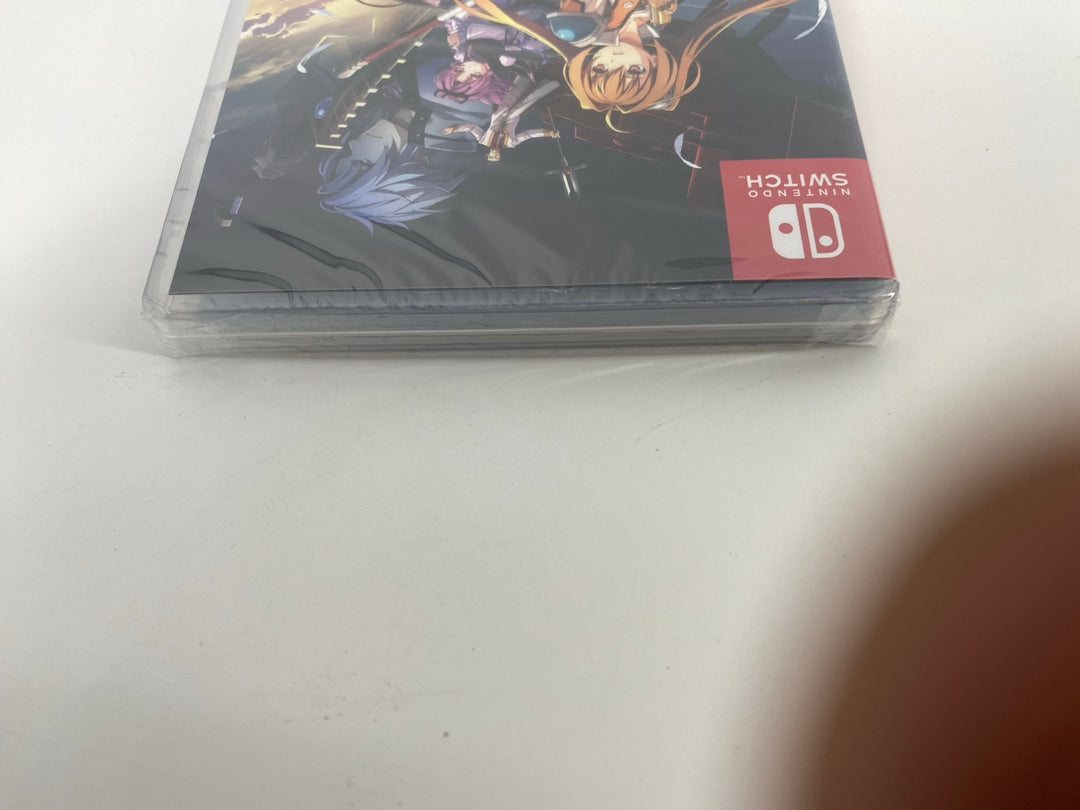 Nintendo Switch Trails in the Sky 2nd Chapter factory seal top edge - actual item photo