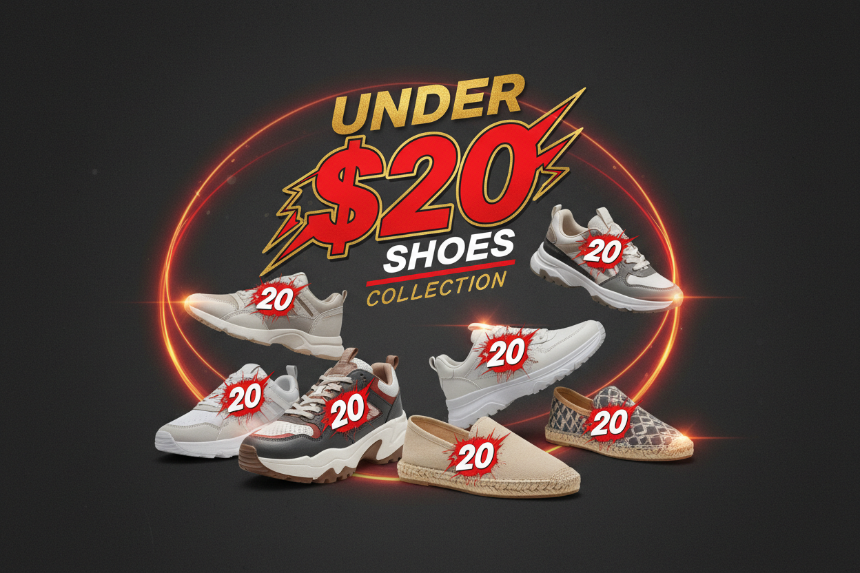 Under 20 shoes banner